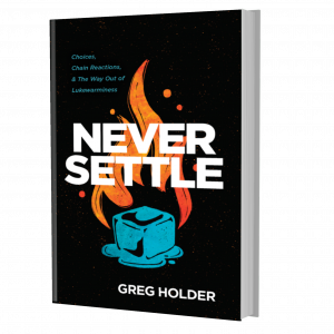 Never Settle Cover Greg Holder