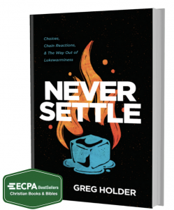 Never Settle Book ECPA Bestseller