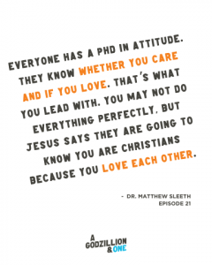 Matthew Sleeth quote interview