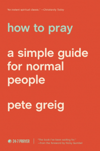 How to Pray book