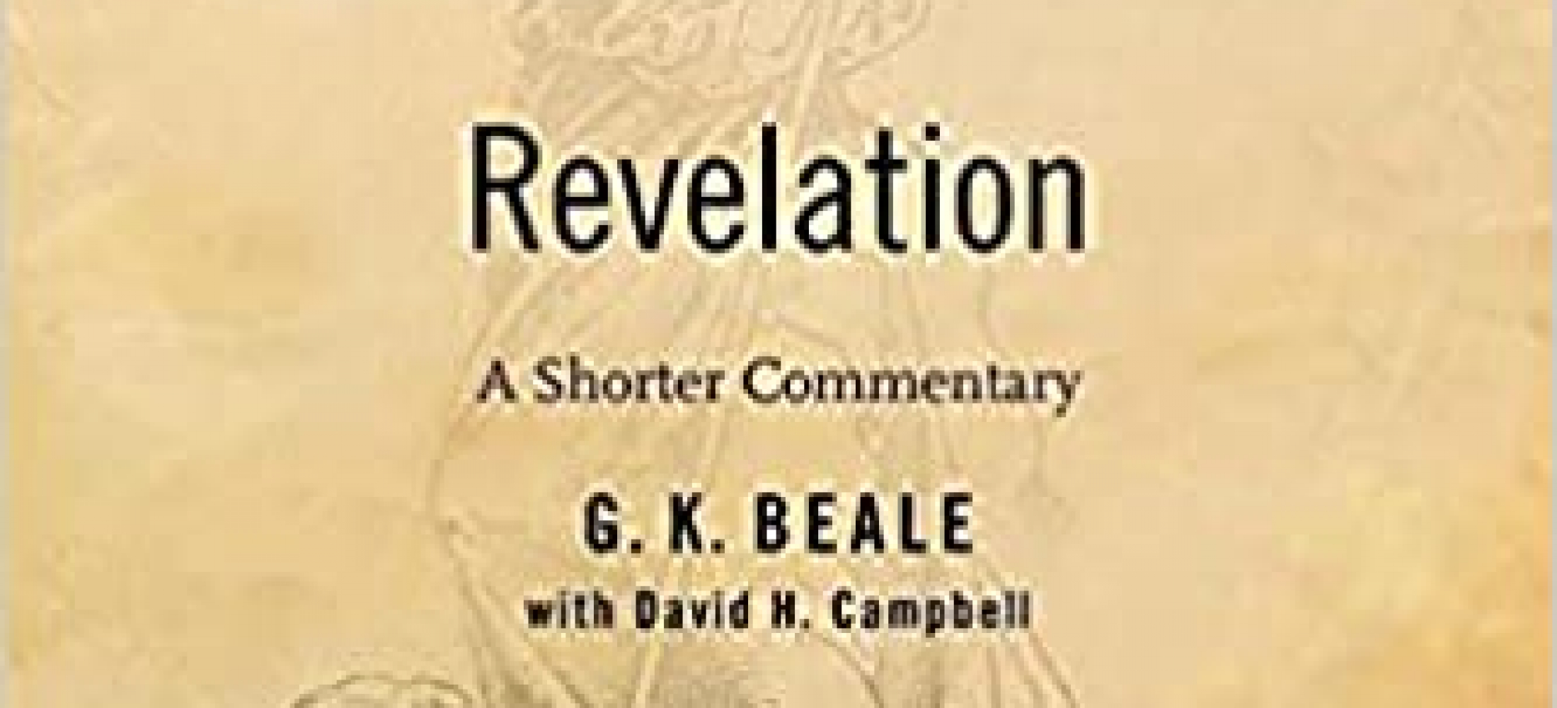 Revelation Gk Beale Greg Holder